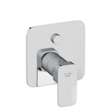 Baterie cadă-duș Kludi, Renon, incastrată, parte vizibilă, crom Baterie cadă-duș Kludi, Renon, incastrată, parte vizibilă, crom