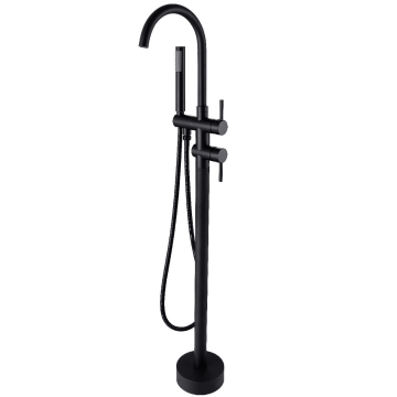 Baterie cada freestanding Besco Illusion I Negru Mat Baterie cada freestanding Besco Illusion I Negru Mat