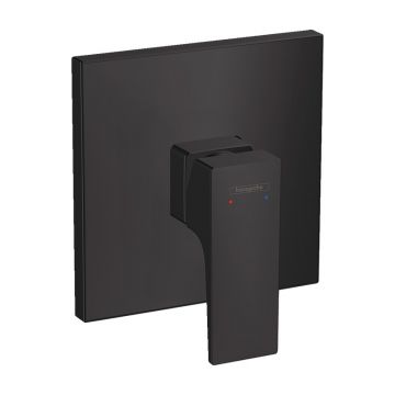 Baterie duș Hansgrohe, Metropol, montaj încastrat, negru mat Baterie duș Hansgrohe, Metropol, montaj încastrat, negru mat