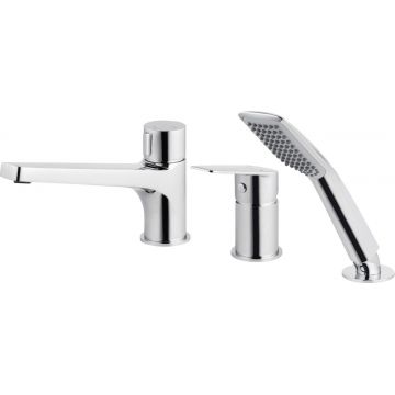 Baterie pentru cadă, 3-orificii, Jasmin, BGJ_013M Baterie pentru cadă, 3-orificii, Jasmin, BGJ_013M