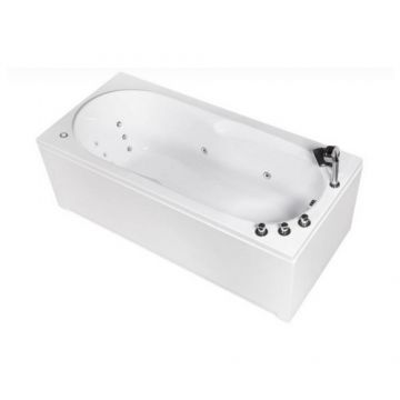 Cada cu hidromasaj Wellis Malawi alb, 170x75 cm - Dimensiune 170x75 Cada cu hidromasaj Wellis Malawi alb, 170x75 cm - Dimensiune 170x75