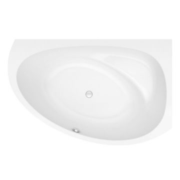 Cada de colt, Kolpasan, Libretto-L, pe stanga, 160 x 100 cm, alb Cada de colt, Kolpasan, Libretto-L, pe stanga, 160 x 100 cm, alb