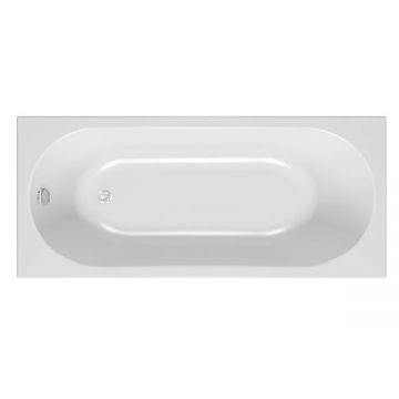 Cada dreptunghiulara Kolpasan, Tamia, acril, alb, 180x80 cm Cada dreptunghiulara Kolpasan, Tamia, acril, alb, 180x80 cm