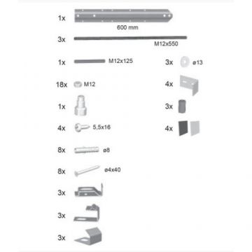 Panelkit Ravak Rosa Universal Panelkit Ravak Rosa Universal