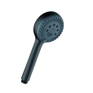 Pară de duș, Kludi, Logo 3S, negru mat, 6830039-00 Pară de duș, Kludi, Logo 3S, negru mat, 6830039-00