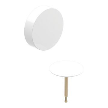 Set de ornamente, Geberit, d52, pentru sifon de cadă cu acţionare prin rotire, alb alpin Set de ornamente, Geberit, d52, pentru sifon de cadă cu acţionare prin rotire, alb alpin