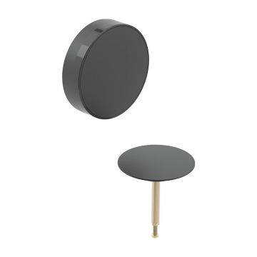 Set de ornamente, Geberit, Split, d52, pentru sifon de cadă cu acţionare prin rotire, negru mat Set de ornamente, Geberit, Split, d52, pentru sifon de cadă cu acţionare prin rotire, negru mat