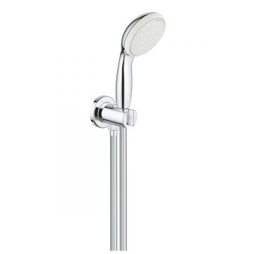 Set dus Grohe New Tempesta 100, 2 jeturi, cot iesire si suport para incluse-26406001 Set dus Grohe New Tempesta 100, 2 jeturi, cot iesire si suport para incluse-26406001