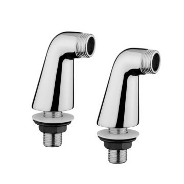 Suport montaj baterie cadă, FIMA Carlo Frattini, crom, F2033CR Suport montaj baterie cadă, FIMA Carlo Frattini, crom, F2033CR