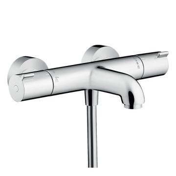 Baterie cada-dus, Hansgrohe, Ecostat 1001, termostata, crom