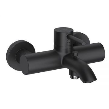 Baterie cada - dus, Kludi, Bozz, negru mat