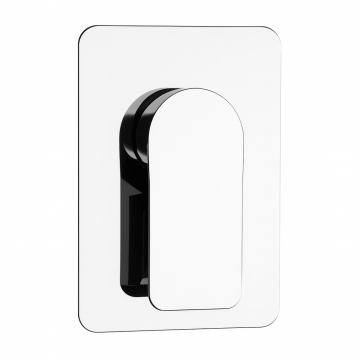 Baterie de cada si dus Remer Rubinetterie Infinity I30, incastrata, monocomanda, comutator cada dus, cartus ceramic, design modern, crom, alama