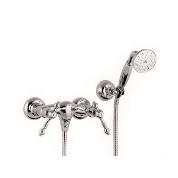 Baterie dus FIMA Carlo Frattini, Epoque, cu set, bronz antic