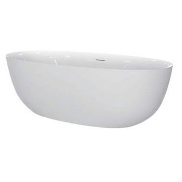 Cada de baie tip insula, Florida, Aura, ovala, cu instalatie cu ventil click clack, 169 cm