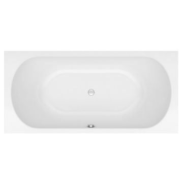 Cada dreptunghiulara Kolpasan, Betty, 200 x 90 cm, alb