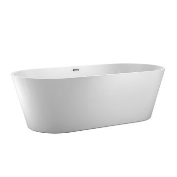 Cada freestanding Florida, Ava 167.5, ovala, cu instalatie completa, alb