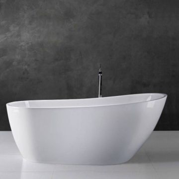 Cada freestanding Florida Natalia P-170 alb, 170x75 cm - Dimensiune 170x75