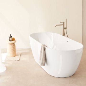 Cada freestanding Sanycces Trento, alb lucios - Dimensiune 170x80