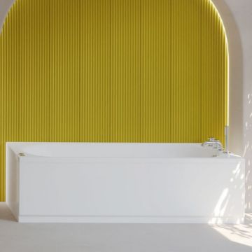 Cada Sanycces Serena alb lucios, 170x75 cm