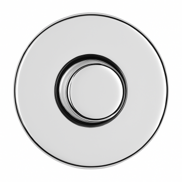 Comutator dus Remer Rubinetterie Tempor TE30, design minimalist, finisaj cromat, alama sanitara