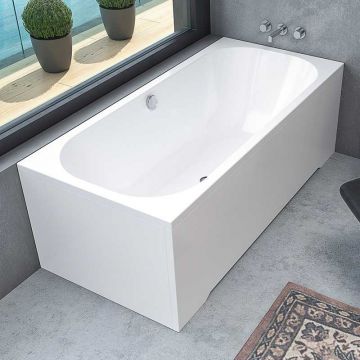 Masca laterala, Kolpasan, 85 cm, acril, alb