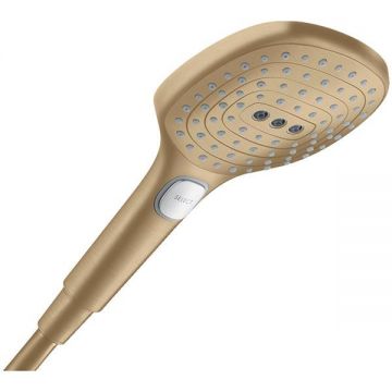 Para de dus, Hansgrohe, Raindance Select E 120, 3 jeturi, bronz periat