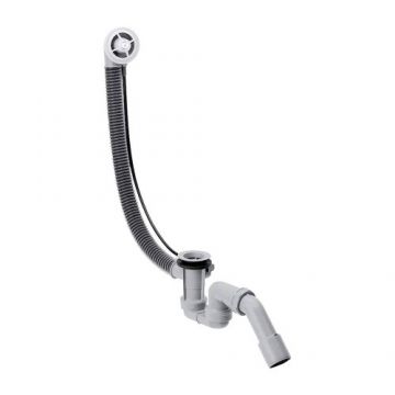 Sifon cu preaplin Hansgrohe Flexaplus standard pentru cada, fara ornament