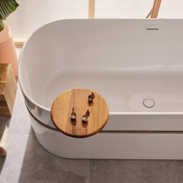 Tavita de lemn pentru cazile freestanding Sanycces