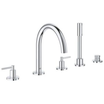 Baterie cada - dus Grohe Atrio crom 5 elemente