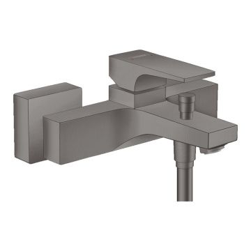 Baterie cada - dus Hansgrohe Metropol negru - crom periat 18 cm