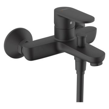 Baterie cada - dus Hansgrohe Vernis Blend monocomanda negru mat