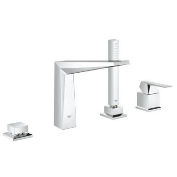 Baterie cada - dus Grohe Allure Brilliant 4 elemente crom lucios