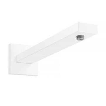 Brat de dus Hansgrohe Rainfinity Square 39 cm alb mat