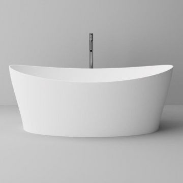 Cada freestanding Rune Poros 160x72 cm alb