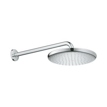 Palarie si brat de dus Grohe Tempesta 250 rotunda crom