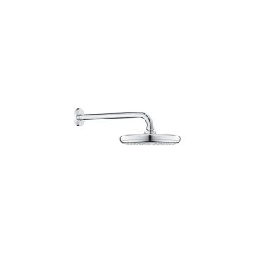 Palarie de dus rotunda Grohe New Tempesta 210 cu brat de dus crom