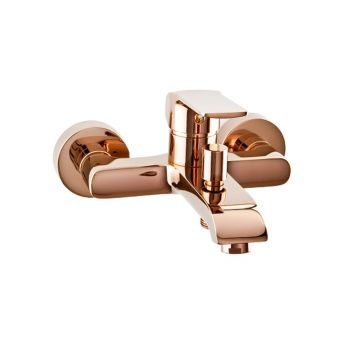 Baterie cada - dus Valvex Aurora Rose Gold monocomanda