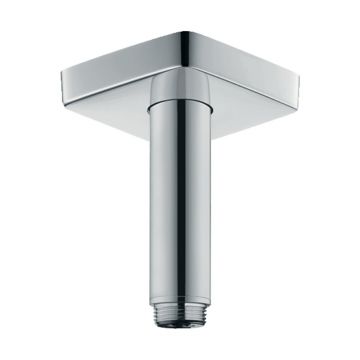 Brat de dus crom Hansgrohe E 100 mm cu montare pe tavan