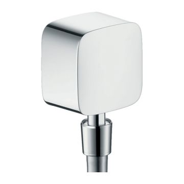 Cot conector Hansgrohe FixFit PuraVida crom