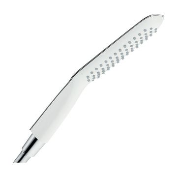 Para dus Hansgrohe PuraVida alb - crom 120 mm