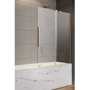 Paravan cada glisant Furo Gold PND II 100 cm profil auriu