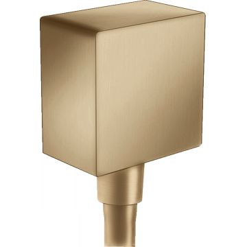 Accesoriu Hansgrohe FixFit Square bronz periat