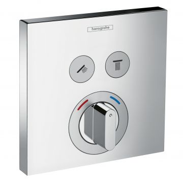 Baterie cada - dus Hansgrohe ShowerSelect cu montaj incastrat necesita corp ingropat