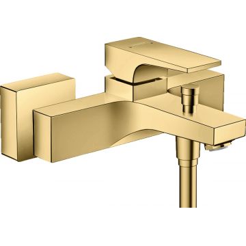 Baterie cada Hansgrohe Metropol proiectie 18cm gold optic lustruit