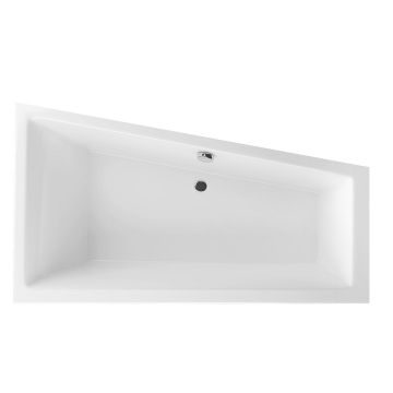 Cada baie asimetrica Radaway Palea 160x95cm acril orientare dreapta