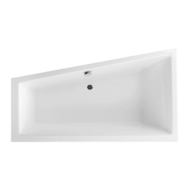 Cada baie asimetrica Radaway Palea 160x95cm acril orientare stanga