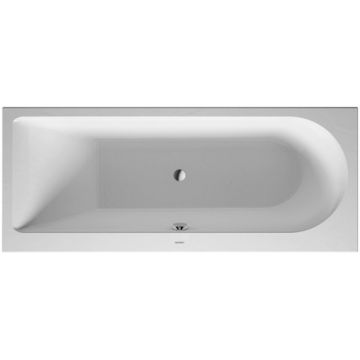 Cada baie rectangulara Duravit Darling New 170x70cm acril orientare stanga montaj incastrat sau cu panouri