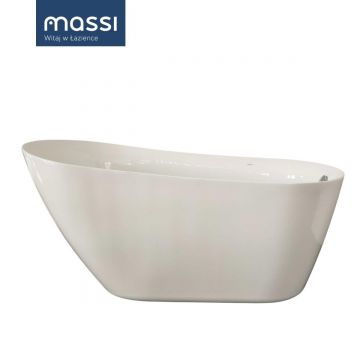 Cada freestanding Massi Stilla 150 cm Alb