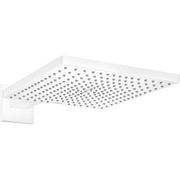 Palarie de dus Hansgrohe Raindance E 300 Air si brat de perete 390mm alb mat