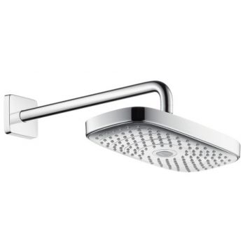 Palarie de dus Hansgrohe Raindance Select E 300 cu 2 jeturi si brat de perete